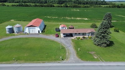 Farmhouse exterior